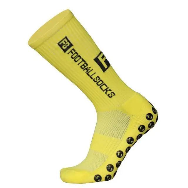 Stylish New Sports Anti Slip Soccer Socks Cotton Football Grip Socks For Men Breathable Sports Running Cycling Socks For Men - UrbanCycling.com