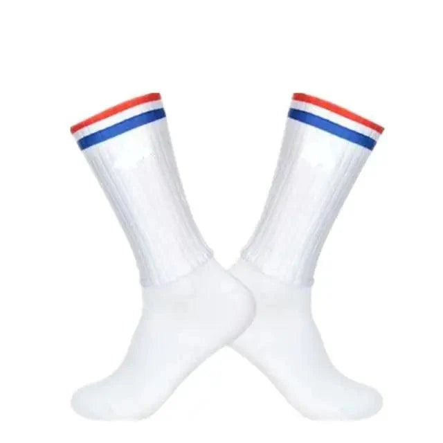Stylish Summer Breathable Cycling Socks For Men Anti Slip Seamless Sports Cycling Socks For Men Modern Design Running Sports Socks - UrbanCycling.com