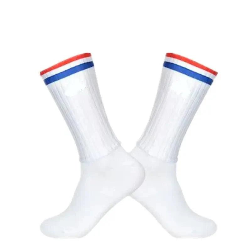 Stylish Summer Breathable Cycling Socks For Men Anti Slip Seamless Sports Cycling Socks For Men Modern Design Running Sports Socks - UrbanCycling.com
