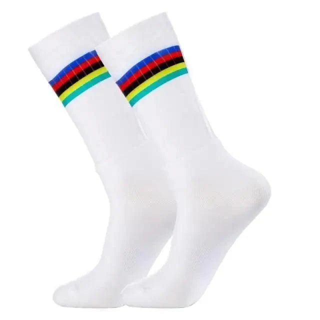 Stylish Summer Breathable Cycling Socks For Men Anti Slip Seamless Sports Cycling Socks For Men Modern Design Running Sports Socks - UrbanCycling.com