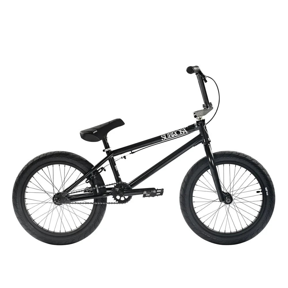 Subrosa Tiro 18" Complete BMX Bike - Black/Silver - UrbanCycling.com