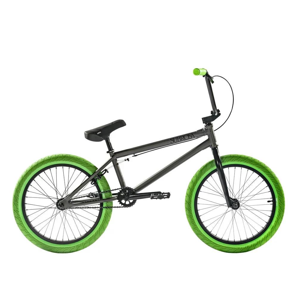 Subrosa Tiro Complete BMX Bike - Gun Metal Grey/Swamp Green - UrbanCycling.com