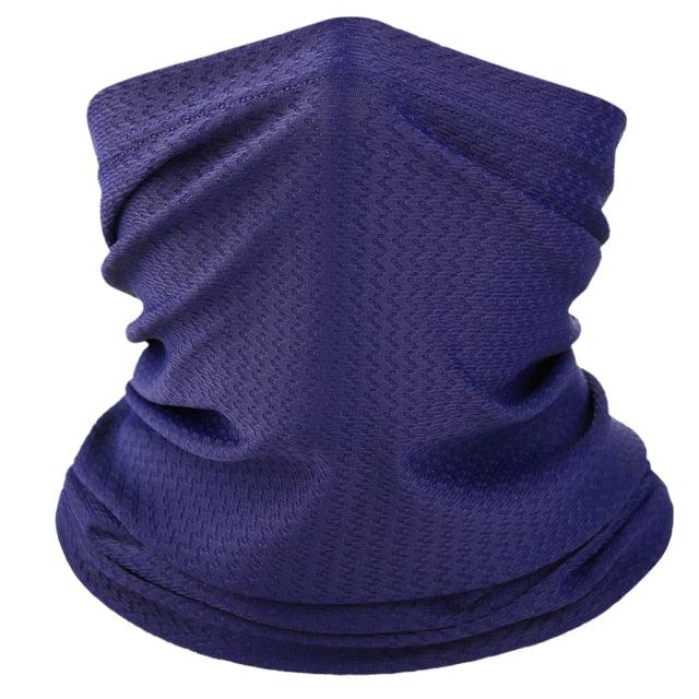 Summer Breathable Bandana Cycling Half Face Mask Ski Bicycle Hunting Fishing Running Bike Hiking Stretch Cool Scarf Outdoor Sport Camping Hiking Scarf Printing Bandana Windproof Sunscreen Neck Tube Gaiter Headband Shemagh Washable Cloth Women Men - UrbanCycling.com