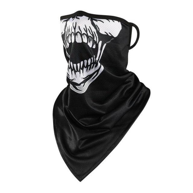 Summer Cold Ice Motorcycle Face Mask Men Skull Caps Helmet Balaclava Headwrap Bandana Face Shield Headband Running Cycling Hat Breathable Mesh Bandana Running Cycling Face Mask Hunting Skiing Bicycle Hiking Fishing Snowboard Cold Weather Balaclava - UrbanCycling.com