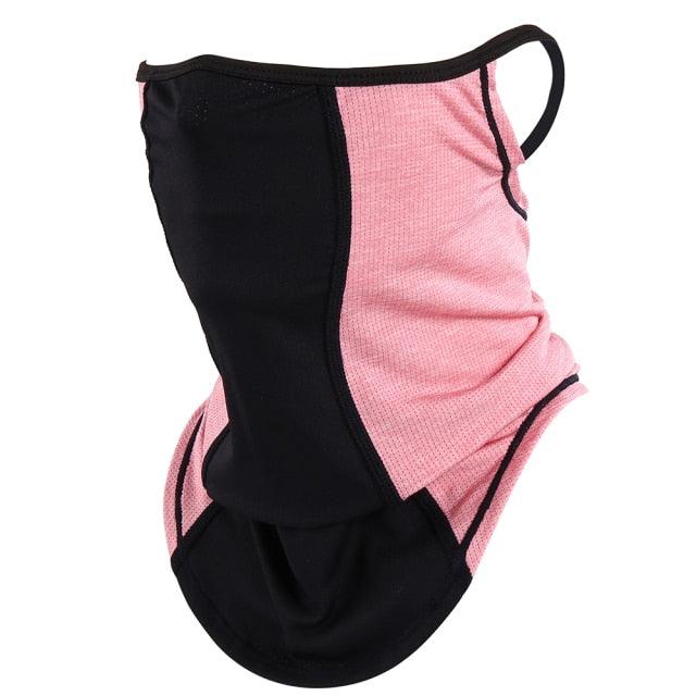 Summer Half Face Mask Cycling Bandana Scarf Neck Gaiter Warmer Bicycle Running Ski Hunting Hiking Hanging Ear Scarves Men Women Motorcycle Protect Cycling Face Mask Anti - UV Neck Hood Half Face Breathable Dustproof Headband Triangle Sport Scarf - UrbanCycling.com