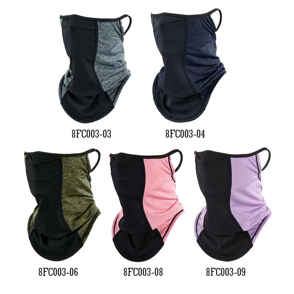 Summer Half Face Mask Cycling Bandana Scarf Neck Gaiter Warmer Bicycle Running Ski Hunting Hiking Hanging Ear Scarves Men Women Motorcycle Protect Cycling Face Mask Anti - UV Neck Hood Half Face Breathable Dustproof Headband Triangle Sport Scarf - UrbanCycling.com