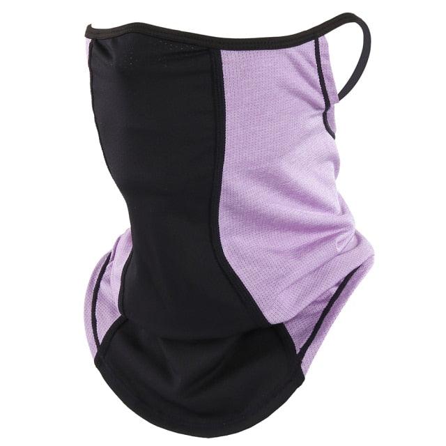 Summer Half Face Mask Cycling Bandana Scarf Neck Gaiter Warmer Bicycle Running Ski Hunting Hiking Hanging Ear Scarves Men Women Motorcycle Protect Cycling Face Mask Anti - UV Neck Hood Half Face Breathable Dustproof Headband Triangle Sport Scarf - UrbanCycling.com
