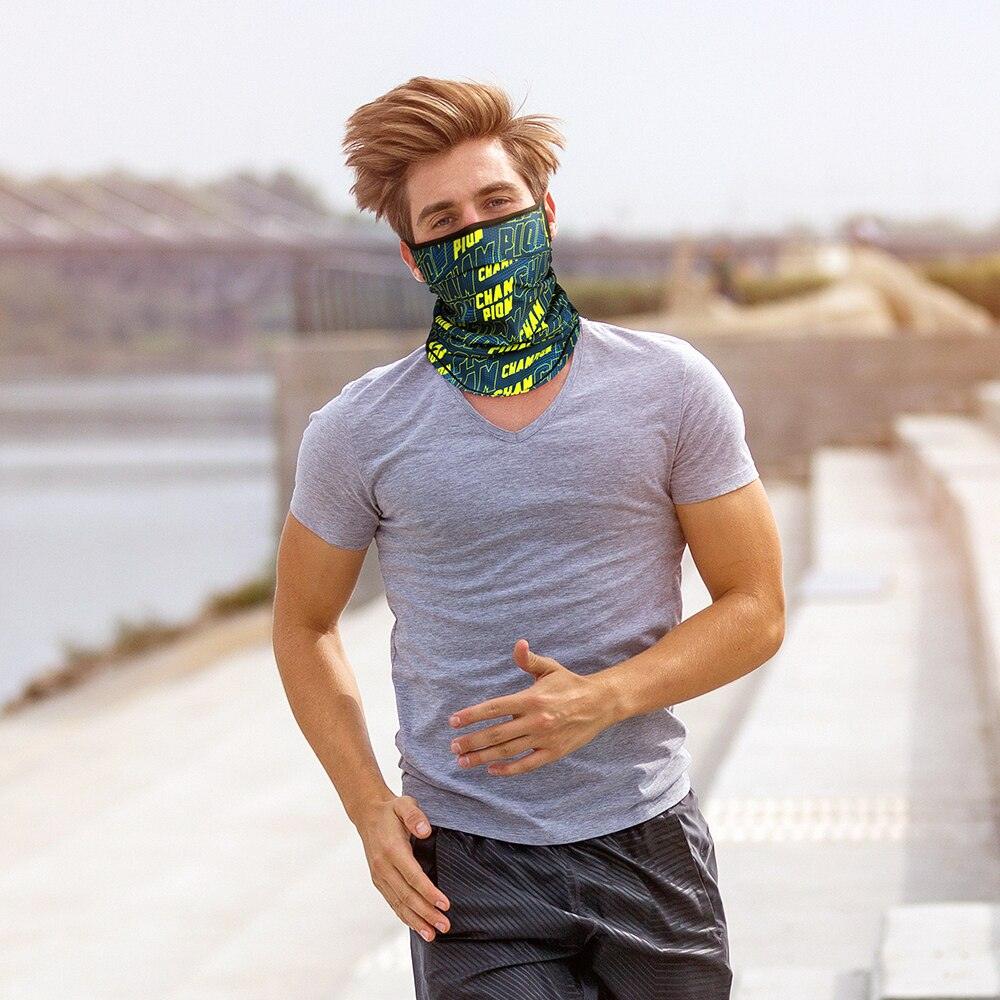 Summer Half Mask Printed Scarf Cycling Bandana Sports Hiking Hunting Run Bicycle Neck Gaiter Hanging Ear Face Cover Men Women Motorcycle Protect Cycling Face Mask Anti - UV Neck Hood Half Face Breathable Dustproof Headband Triangle Sport Scarf - UrbanCycling.com