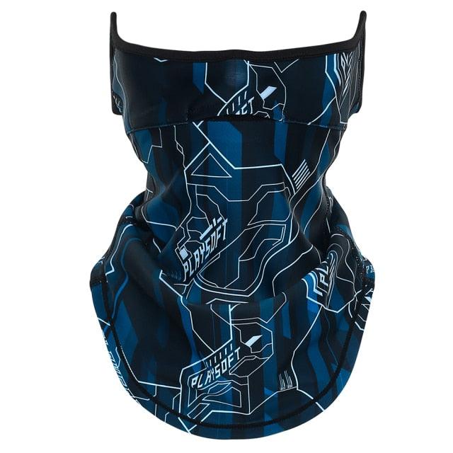 Summer Half Mask Printed Scarf Cycling Bandana Sports Hiking Hunting Run Bicycle Neck Gaiter Hanging Ear Face Cover Men Women Motorcycle Protect Cycling Face Mask Anti - UV Neck Hood Half Face Breathable Dustproof Headband Triangle Sport Scarf - UrbanCycling.com