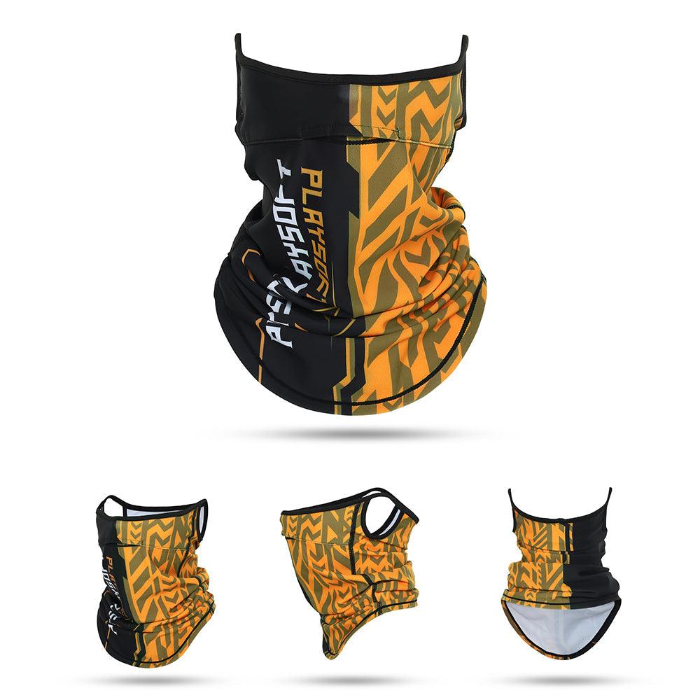 Summer Half Mask Printed Scarf Cycling Bandana Sports Hiking Hunting Run Bicycle Neck Gaiter Hanging Ear Face Cover Men Women Motorcycle Protect Cycling Face Mask Anti - UV Neck Hood Half Face Breathable Dustproof Headband Triangle Sport Scarf - UrbanCycling.com