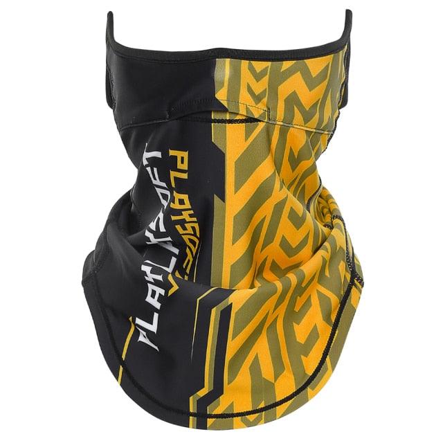 Summer Half Mask Printed Scarf Cycling Bandana Sports Hiking Hunting Run Bicycle Neck Gaiter Hanging Ear Face Cover Men Women Motorcycle Protect Cycling Face Mask Anti - UV Neck Hood Half Face Breathable Dustproof Headband Triangle Sport Scarf - UrbanCycling.com