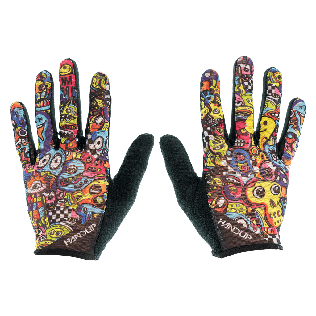 Summer LITE Gloves - Monster Mayhem - UrbanCycling.com