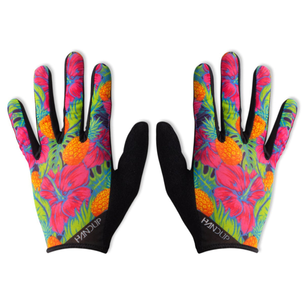 Summer LITE Gloves - Pineapples of the Caribbean - UrbanCycling.com