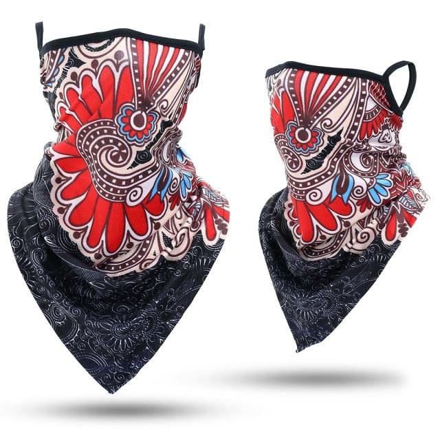 Summer Printed Triangle Bandana Running Bicycle Half Face Masks Hunting Ski Hiking Fishing Cycling Snowboard Men Headband MTB Fishing Mask Night Reflection Bike Paintball Mask Outdoor Hunting Shamash Scarf Men Women - UrbanCycling.com