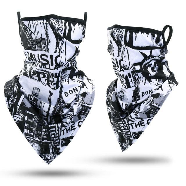 Summer Printed Triangle Bandana Running Bicycle Half Face Masks Hunting Ski Hiking Fishing Cycling Snowboard Men Headband MTB Fishing Mask Night Reflection Bike Paintball Mask Outdoor Hunting Shamash Scarf Men Women - UrbanCycling.com