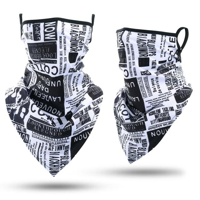 Summer Printed Triangle Bandana Running Bicycle Half Face Masks Hunting Ski Hiking Fishing Cycling Snowboard Men Headband MTB Fishing Mask Night Reflection Bike Paintball Mask Outdoor Hunting Shamash Scarf Men Women - UrbanCycling.com