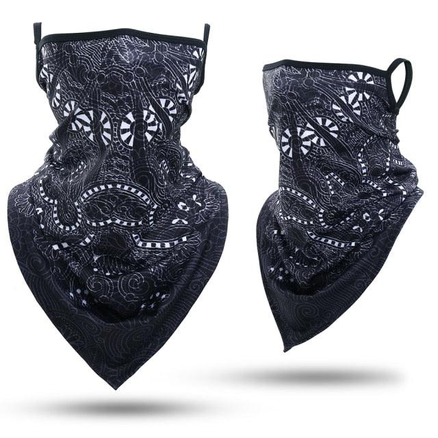 Summer Printed Triangle Bandana Running Bicycle Half Face Masks Hunting Ski Hiking Fishing Cycling Snowboard Men Headband MTB Fishing Mask Night Reflection Bike Paintball Mask Outdoor Hunting Shamash Scarf Men Women - UrbanCycling.com