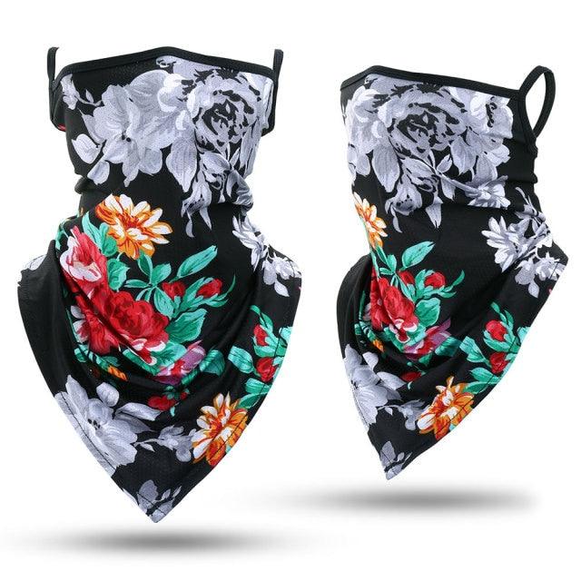 Summer Printed Triangle Bandana Running Bicycle Half Face Masks Hunting Ski Hiking Fishing Cycling Snowboard Men Headband MTB Fishing Mask Night Reflection Bike Paintball Mask Outdoor Hunting Shamash Scarf Men Women - UrbanCycling.com