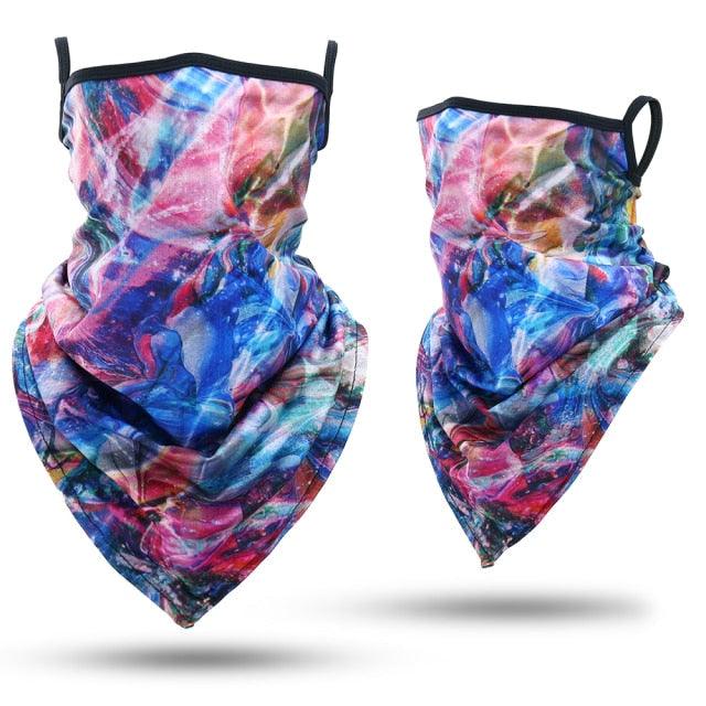 Summer Printed Triangle Bandana Running Bicycle Half Face Masks Hunting Ski Hiking Fishing Cycling Snowboard Men Headband MTB Fishing Mask Night Reflection Bike Paintball Mask Outdoor Hunting Shamash Scarf Men Women - UrbanCycling.com