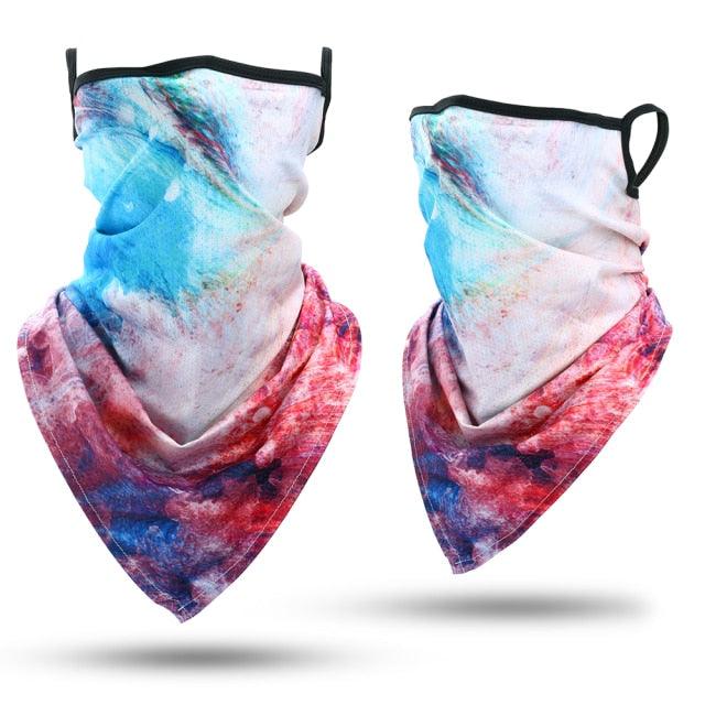 Summer Printed Triangle Bandana Running Bicycle Half Face Masks Hunting Ski Hiking Fishing Cycling Snowboard Men Headband MTB Fishing Mask Night Reflection Bike Paintball Mask Outdoor Hunting Shamash Scarf Men Women - UrbanCycling.com