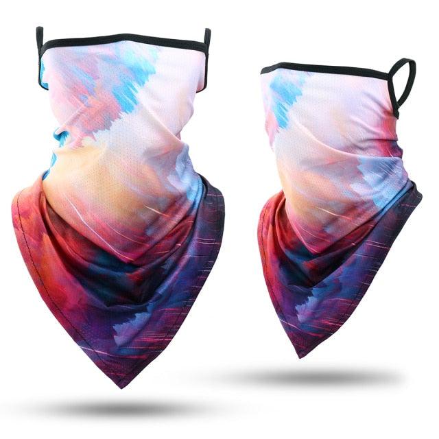 Summer Printed Triangle Bandana Running Bicycle Half Face Masks Hunting Ski Hiking Fishing Cycling Snowboard Men Headband MTB Fishing Mask Night Reflection Bike Paintball Mask Outdoor Hunting Shamash Scarf Men Women - UrbanCycling.com