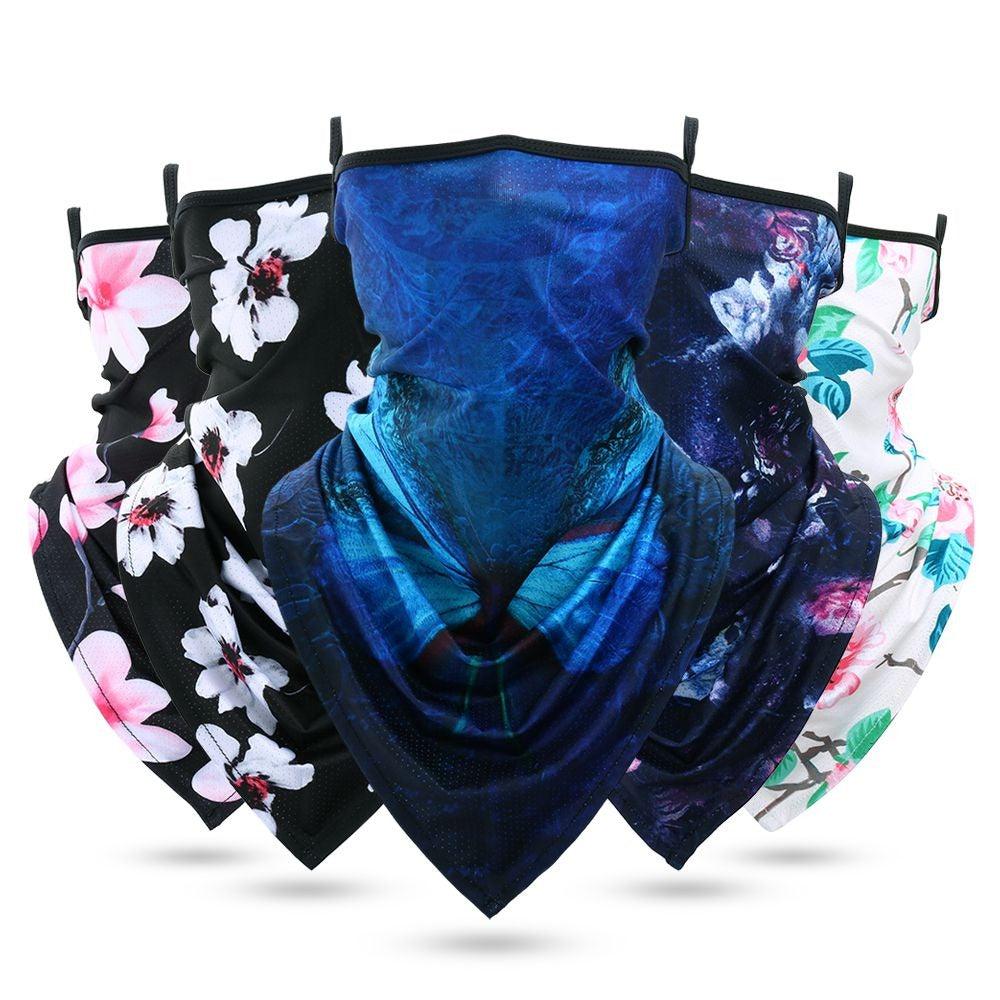 Summer Printed Triangle Bandana Running Bicycle Half Face Masks Hunting Ski Hiking Fishing Cycling Snowboard Men Headband MTB Fishing Mask Night Reflection Bike Paintball Mask Outdoor Hunting Shamash Scarf Men Women - UrbanCycling.com
