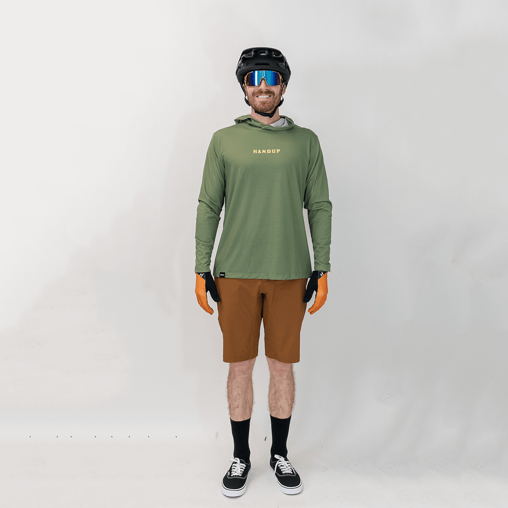 Sun Hoodie - Moss Green - UrbanCycling.com