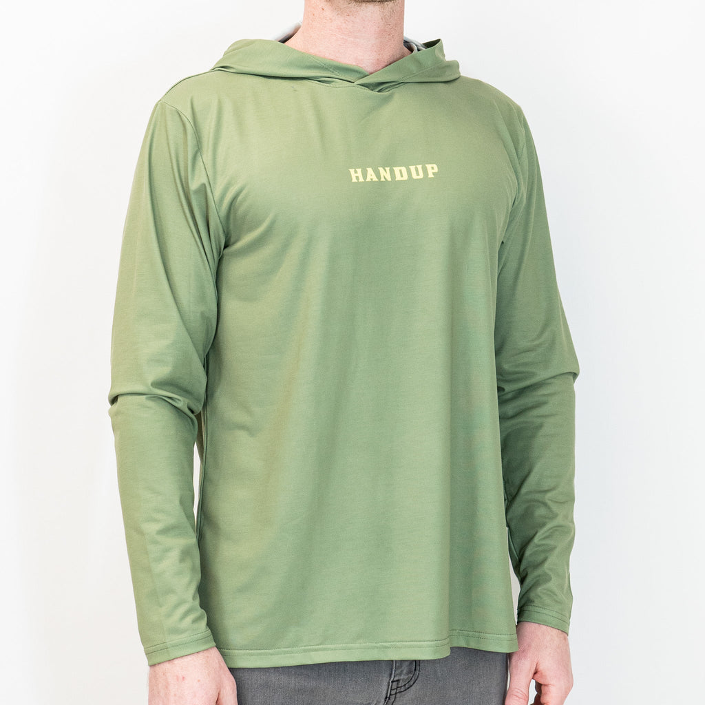 Sun Hoodie - Moss Green - UrbanCycling.com