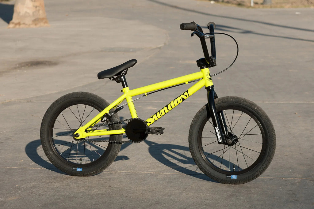 Sunday Blueprint 16" Complete BMX Bike - Gloss Bright Yellow - UrbanCycling.com