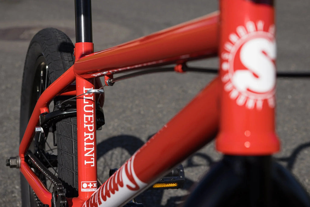 Sunday Blueprint 20″ Complete BMX Bike - Gloss Fire Engine Red - UrbanCycling.com