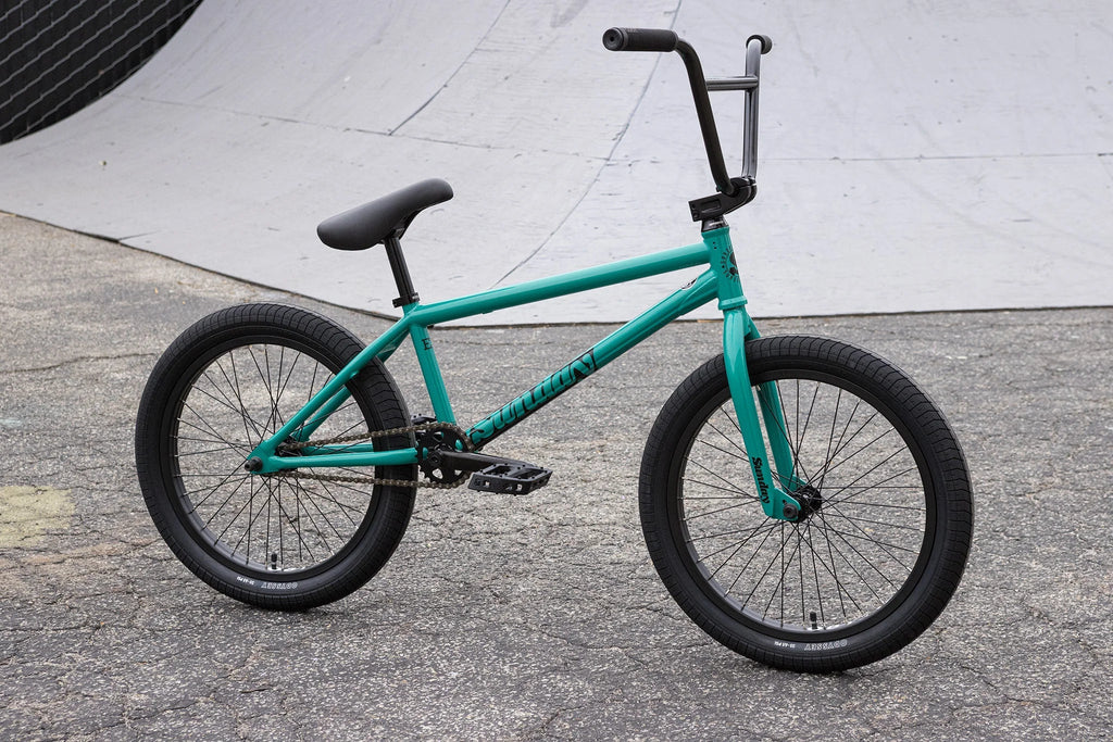Sunday Ex (Csst) Erik Elstran Signature 21″ Complete BMX Bike - Gloss Billiard Green - UrbanCycling.com