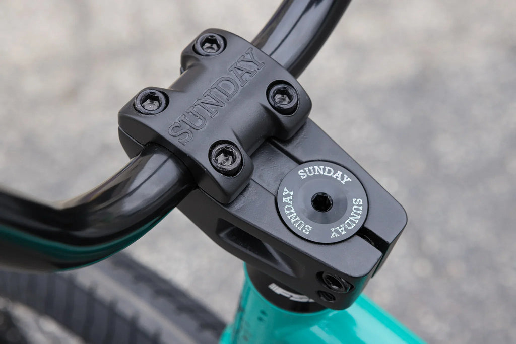 Sunday Ex (Csst) Erik Elstran Signature 21″ Complete BMX Bike - Gloss Billiard Green - UrbanCycling.com