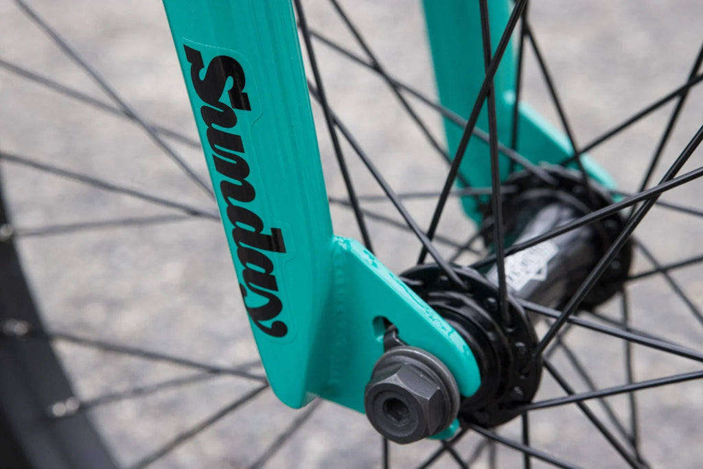 Sunday Ex (Csst) Erik Elstran Signature 21″ Complete BMX Bike - Gloss Billiard Green - UrbanCycling.com
