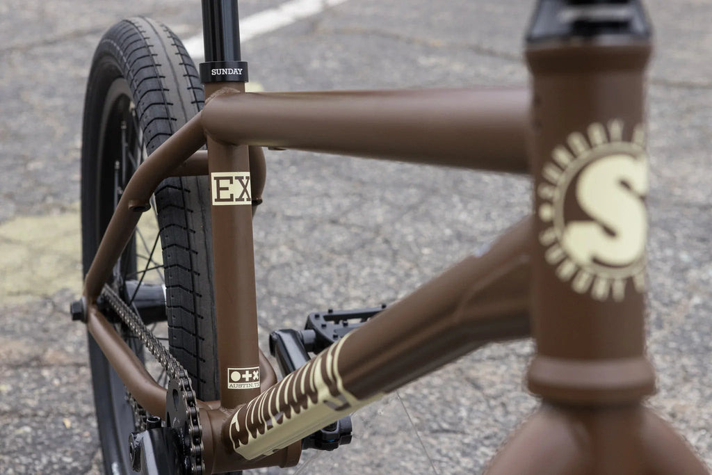 Sunday EX (FC) Julian Arteaga Signature 20.75″ Complete BMX Bike - Matte Dark Brown - UrbanCycling.com