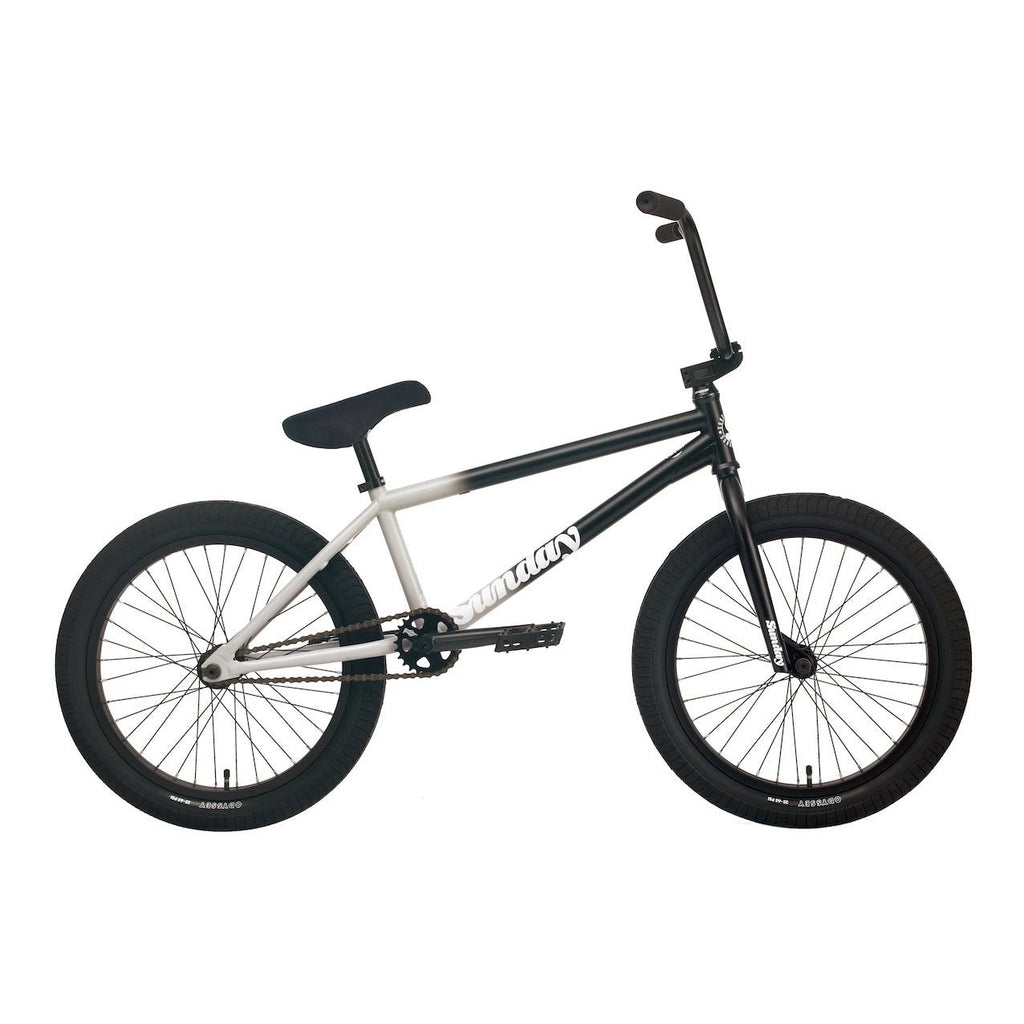 Sunday Forecaster 21″ Complete BMX Bike RHD - Black/Gray - UrbanCycling.com