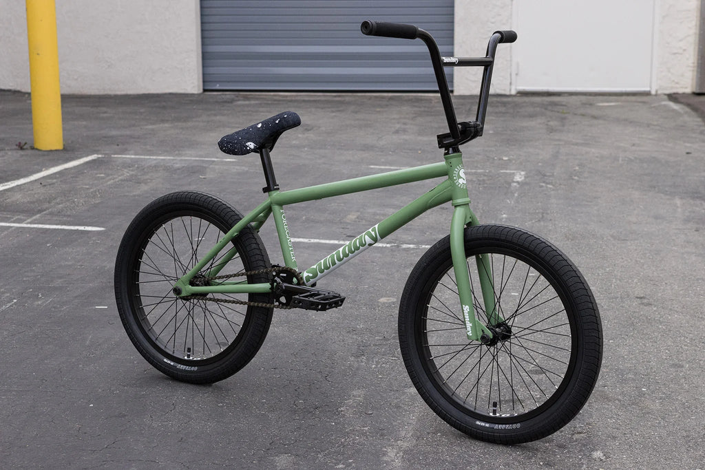 Sunday Forecaster (FC) Brett Silva Signature 20.75″ Complete BMX Bike - Matte Sage Green - UrbanCycling.com