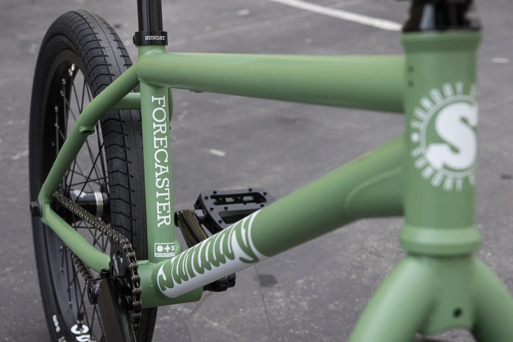 Sunday Forecaster (FC) Brett Silva Signature 20.75″ Complete BMX Bike - Matte Sage Green - UrbanCycling.com