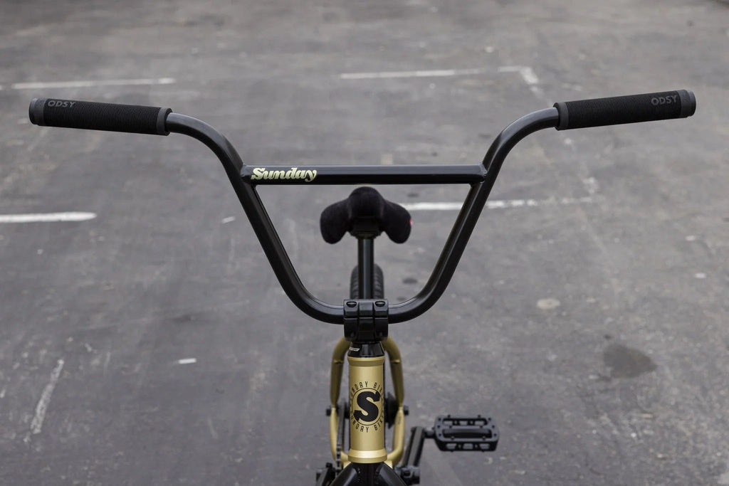 Sunday Forecaster (FC) Broc Raiford Signature 21″ Complete BMX Bike - Matte Metallic Gold (RHD) - UrbanCycling.com