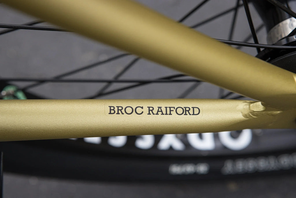 Sunday Forecaster (FC) Broc Raiford Signature 21″ Complete BMX Bike - Matte Metallic Gold (RHD) - UrbanCycling.com