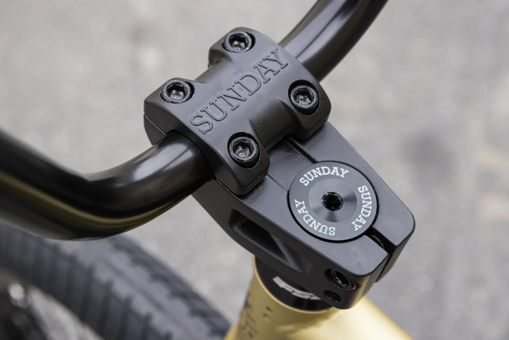 Sunday Forecaster (FC) Broc Raiford Signature 21″ Complete BMX Bike - Matte Metallic Gold (RHD) - UrbanCycling.com
