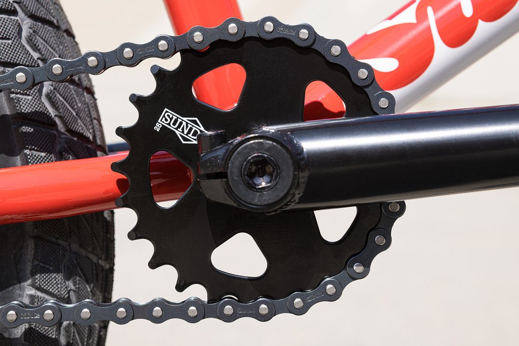 Sunday Primer 18″ Complete BMX Bike - Gloss Fire Engine Red - UrbanCycling.com