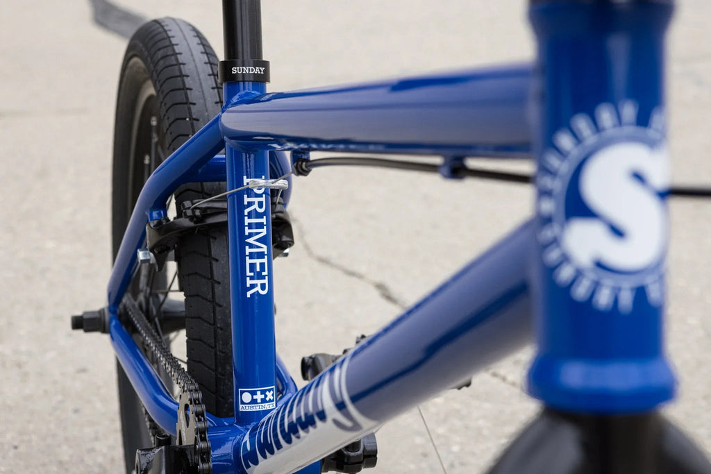 Sunday Primer 20″ Complete BMX Bike - Gloss Sunday Blue - UrbanCycling.com