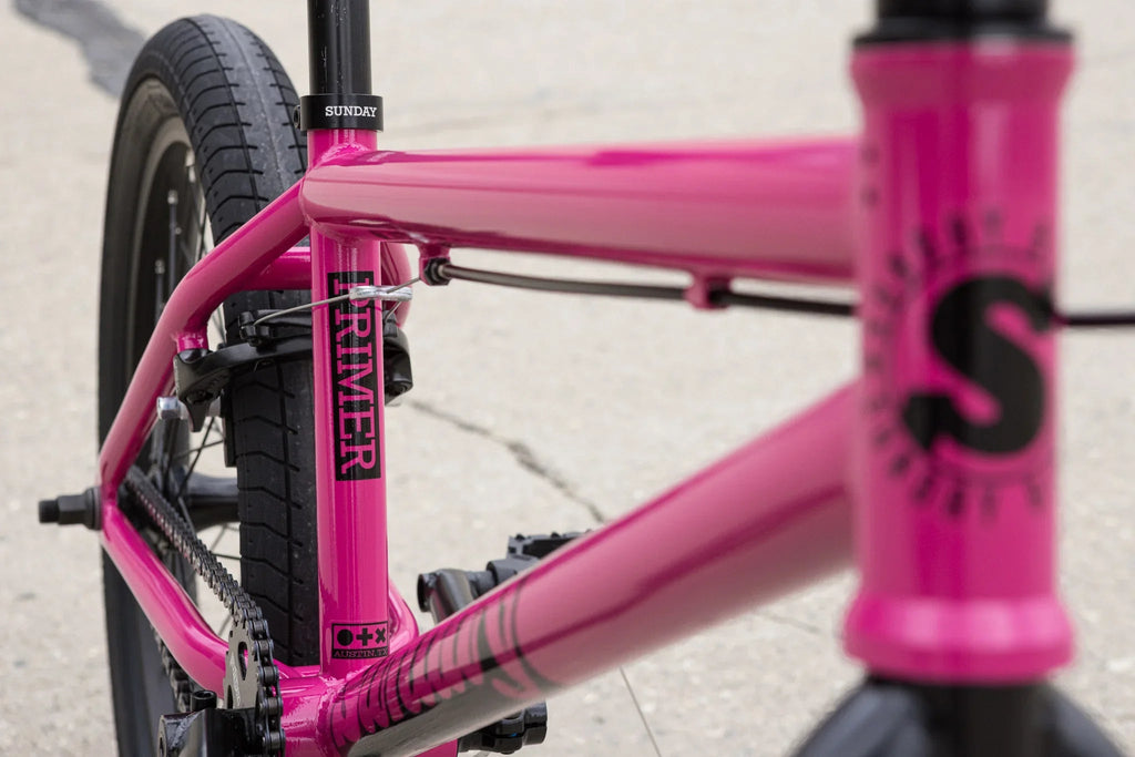 Sunday Primer 20.5" Complete BMX Bike - Gloss Surf Pink - UrbanCycling.com