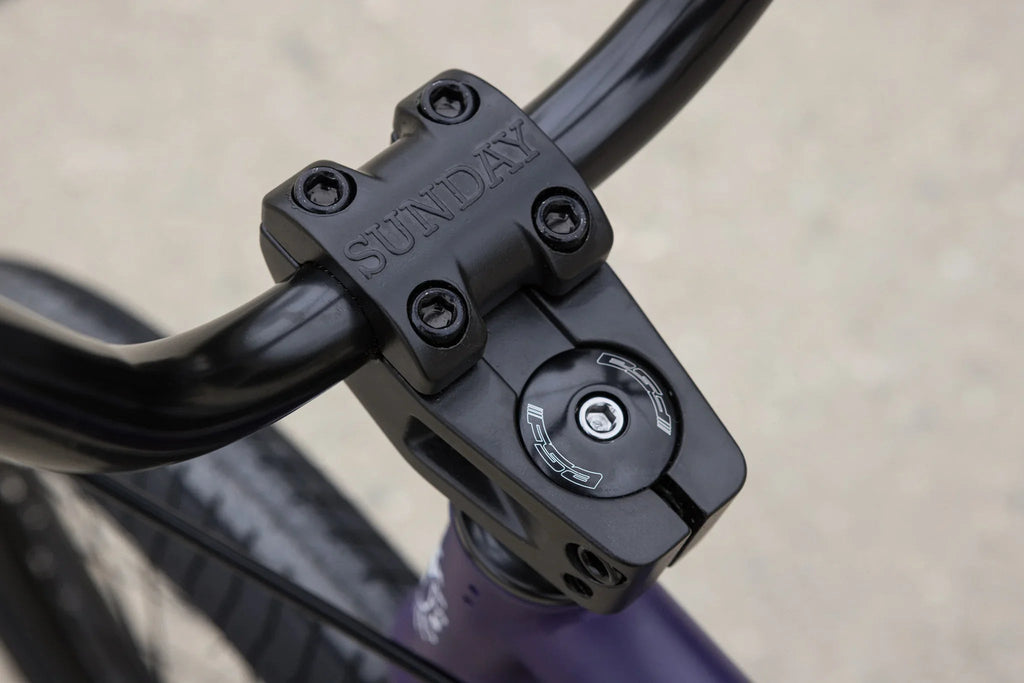 Sunday Primer 21″ Complete BMX Bike - Matte Midnight Purple - UrbanCycling.com