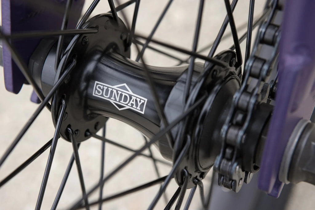 Sunday Primer 21″ Complete BMX Bike - Matte Midnight Purple - UrbanCycling.com