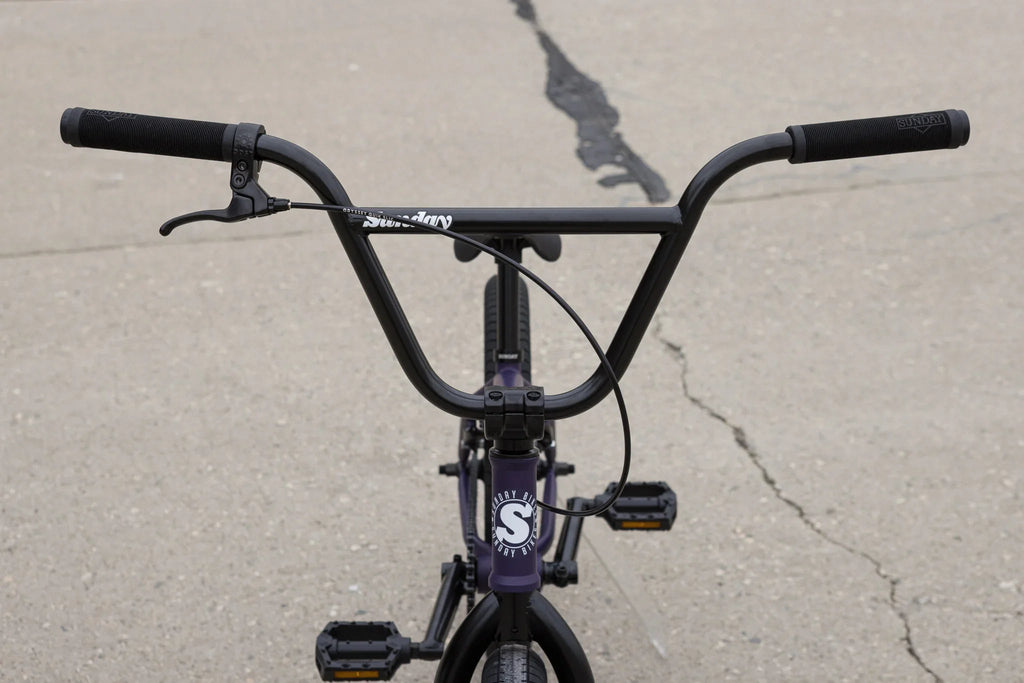 Sunday Primer 21″ Complete BMX Bike - Matte Midnight Purple - UrbanCycling.com
