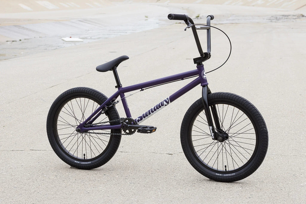Sunday Primer 21″ Complete BMX Bike - Matte Midnight Purple - UrbanCycling.com