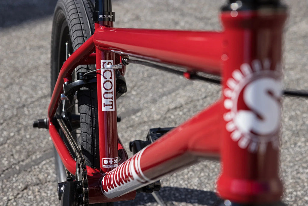 Sunday Scout 21″ Complete BMX Bike - Gloss Maroon - UrbanCycling.com