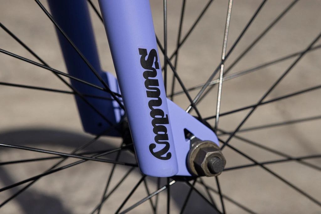 Sunday Scout 21″ Complete BMX Bike - Matte Blue Lavender - UrbanCycling.com