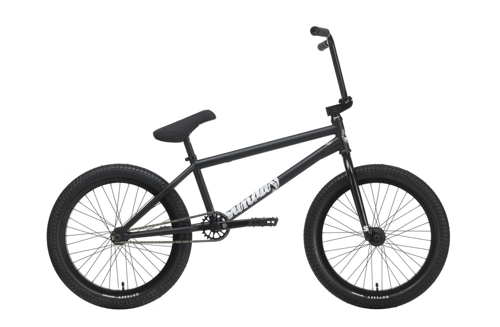 Sunday Wavelength (Csst) 21″ Gary Young Signature Complete BMX Bike - Matte Black - UrbanCycling.com